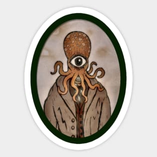 Octopus Head. Sticker